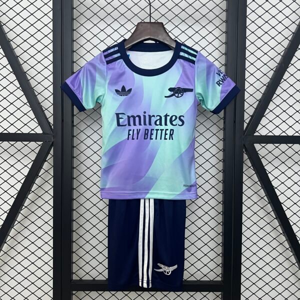 Arsenal 24/25 Season 2nd Away Jersey (Children's Kit) 16-28
