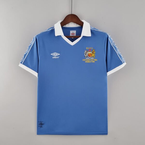 Manchester City 1981/82 Home Retro Jersey S-2XL