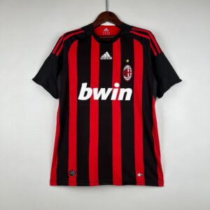 AC Milan 2008/09 Home Retro Jersey S-2XL