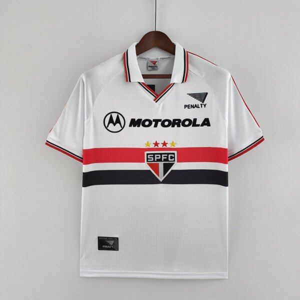 014e494f Sao Paulo 1999 Home Retro Jersey S-2XL