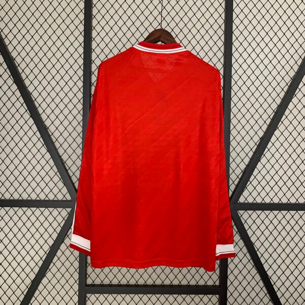 Manchester United 1986/88 Home Retro Long Sleeve Jersey S-2XL