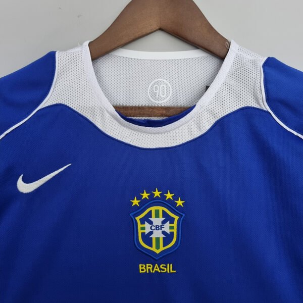 Brazil 2004 Away Retro Jersey S-2XL
