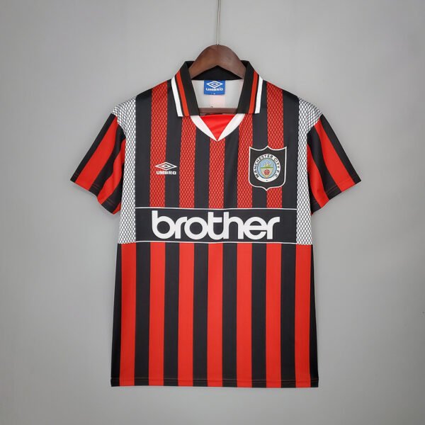 04ad0742 Manchester City 1994/96 Away Retro Jersey S-2XL