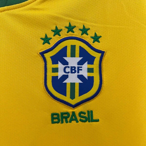 04d6e7e2 Brazil 2010 Home Retro Jersey S-2XL