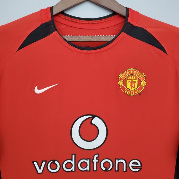 Manchester United 2002/03 Home Retro Long Sleeve Jersey S-2XL