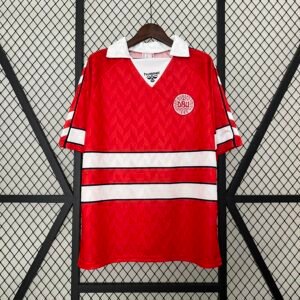 Denmark 1988 Home Retro Jersey S-2XL