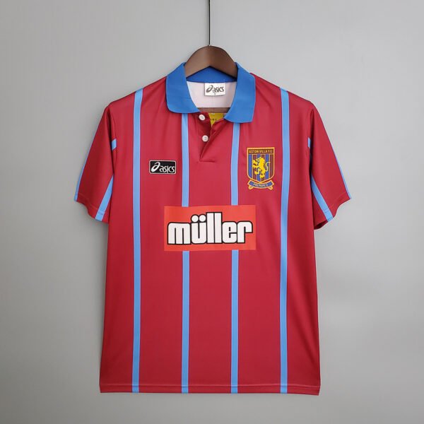 Aston Villa 1993/95 Home Retro Jersey S-2XL