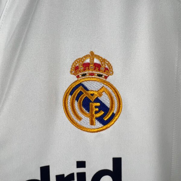 Real Madrid 2001/02 Home Retro Jersey S-2XL