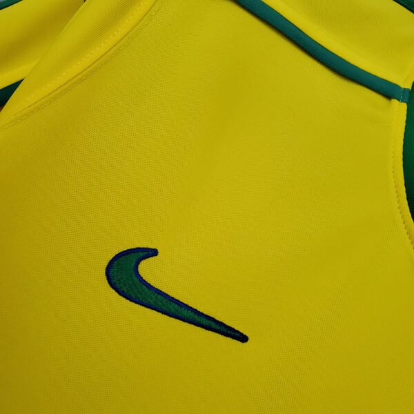 Brazil 1998 Home Retro Jersey S-2XL