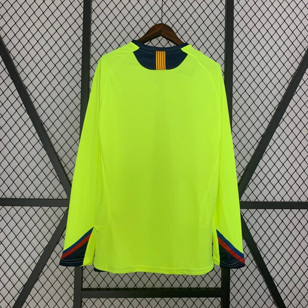 Barcelona 2005/06 Away Retro Long Sleeves Jersey S-2XL