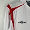 096a5083 England 2006 Home Retro Long Sleeve Jersey S-2XL