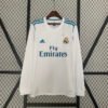 Real Madrid 2017/18 Home Retro Long Sleeves Jersey S-2XL