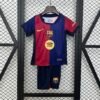 Barcelona 24/25 Home Jersey (Kids Set) 16-28