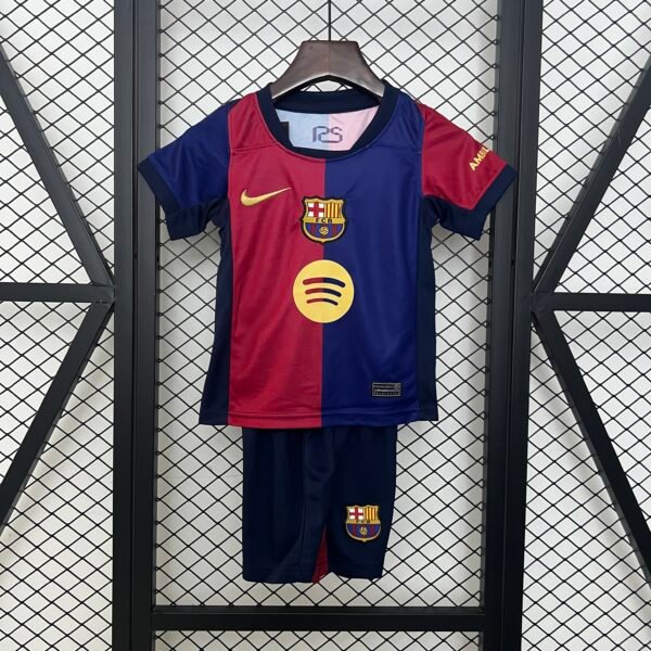 Barcelona 24/25 Home Jersey (Kids Set) 16-28