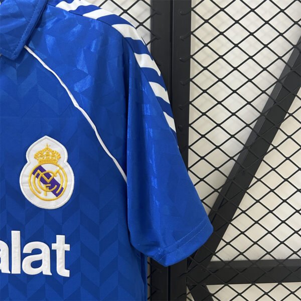 Real Madrid 1986/87 Away Retro Jersey S-2XL