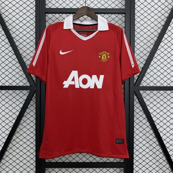 1 Manchester United 2010/11 Home Retro Jersey S-2XL