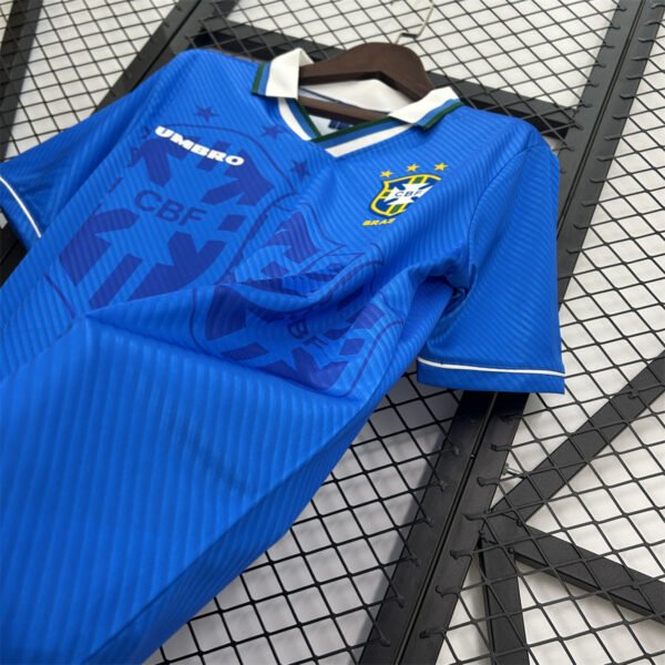 1 Brazil 1993/94 Away Retro Jersey S-2XL