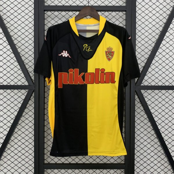 1 Zaragoza 2001/02 Away Retro Jersey S-2XL