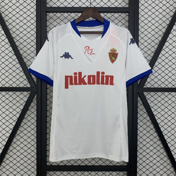 1 Zaragoza 2001/02 Home Retro Jersey S-2XL