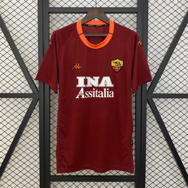 Rome 2000/01 Home Retro Jersey S-2XL