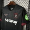 1010c0a2 West Ham United 24/25 Away Fan Version Jersey - S-2XL