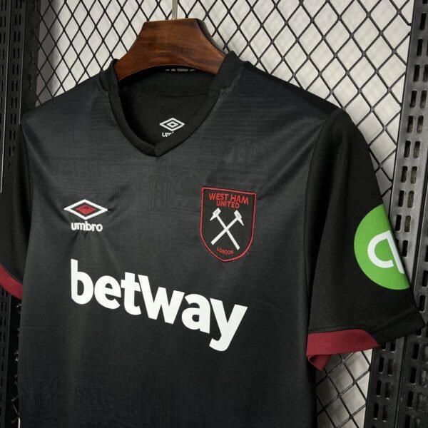 1010c0a2 West Ham United 24/25 Away Fan Version Jersey - S-2XL