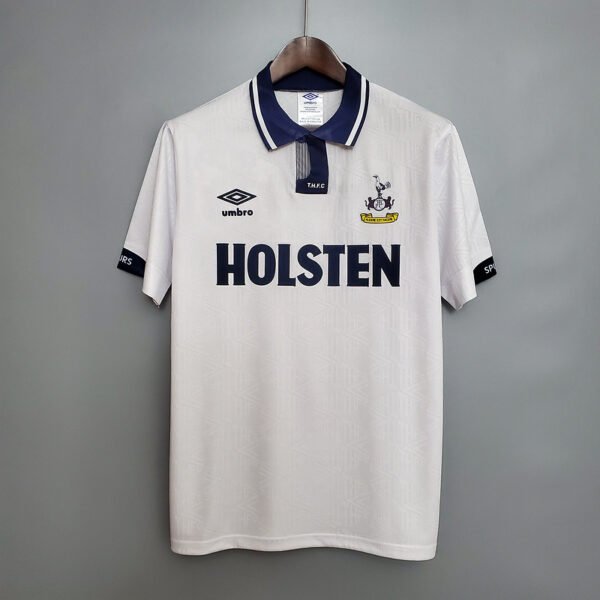 10ad0688 Tottenham 1991/93 Home Retro Jersey S-2XL