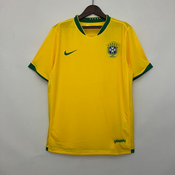 Brazil 2006 Home Retro Jersey S-2XL