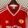 Manchester United 1986/88 Home Retro Long Sleeve Jersey S-2XL