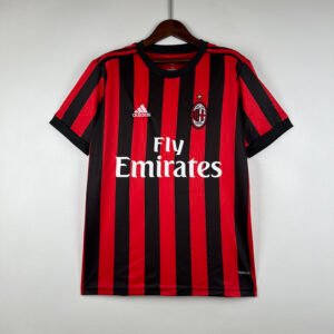 AC Milan 2017/18 Home Retro Jersey S-2XL
