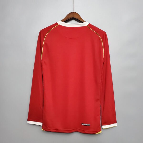 Manchester United 2006/07 Home Retro Long Sleeve Jersey S-2XL