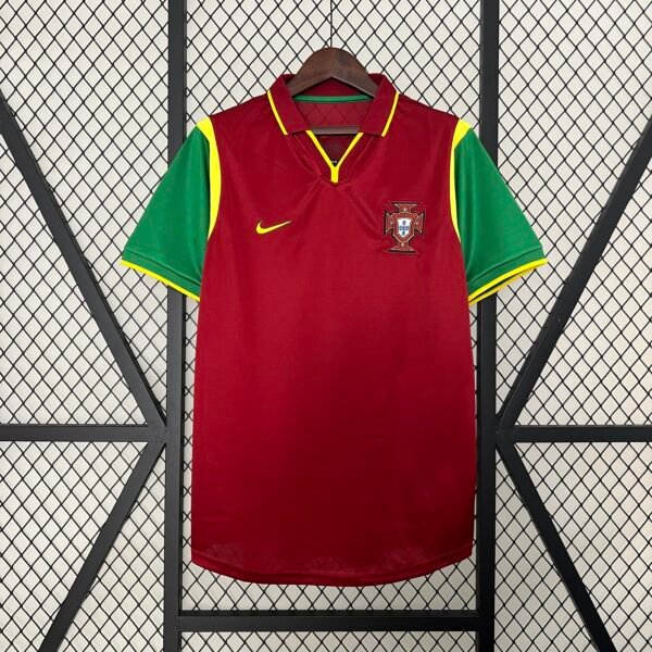 Portugal 1999 Home Retro Jersey S-2XL