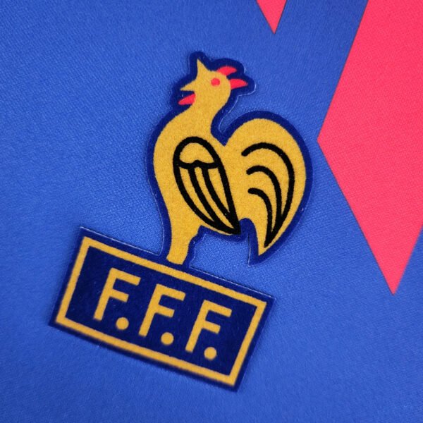 France 1988/90 Home Retro Long Sleeve Jersey S-2XL