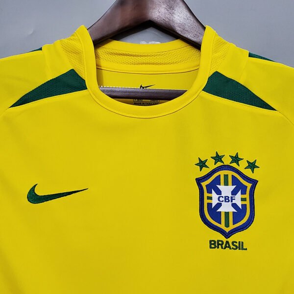 Brazil 2002 Home Retro Jersey S-2XL