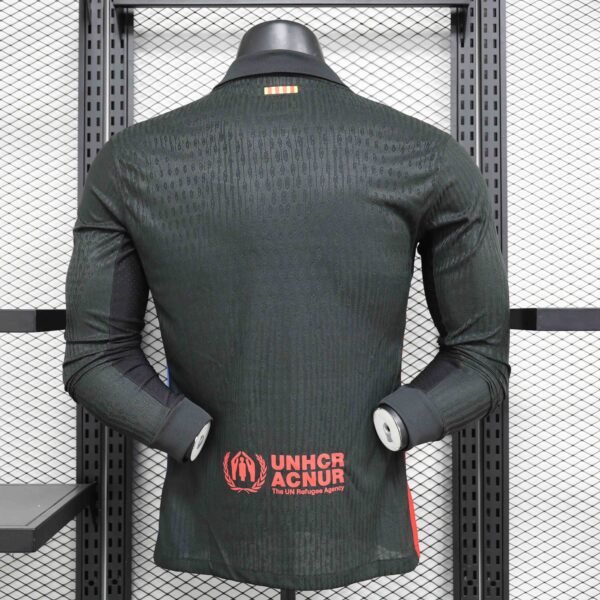 Barcelona 24/25 Away Long Sleeve Jersey (Player Version) S-2XL