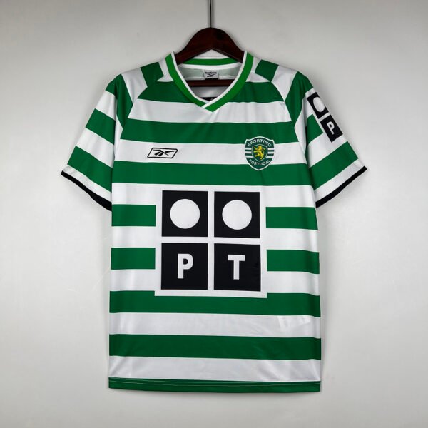 1c3bf9c3 Sporting Lisbon 2003/04 Home Retro Jersey S-2XL