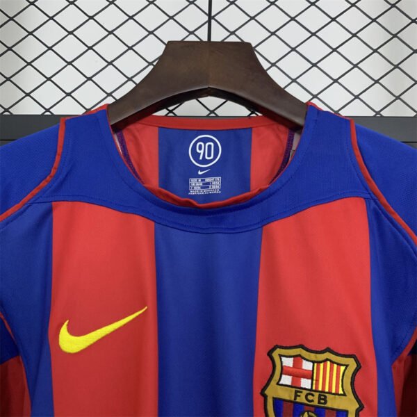 Barcelona 2004/05 home retro jersey S-2XL