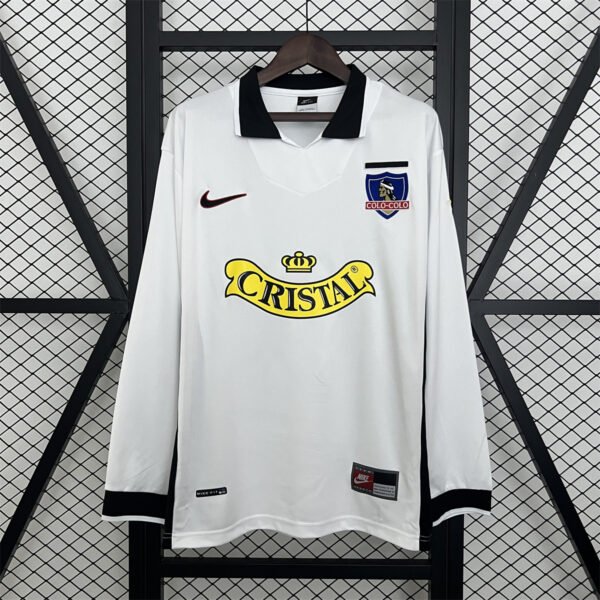 2 colo colo 1997/98 Home Long Sleeve Retro Jersey S-2XL