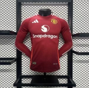 Manchester United 24/25 Home Long Sleeve Jersey - S-2XL