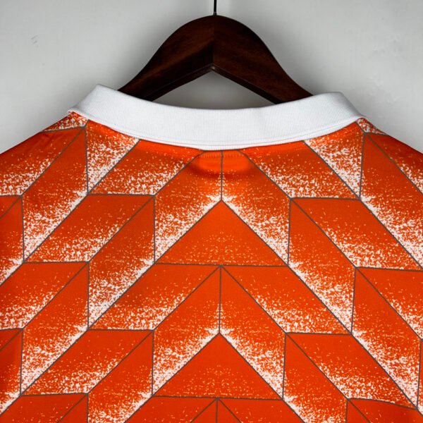 Holland 1988 Home Retro Long Sleeve Jersey S-2XL