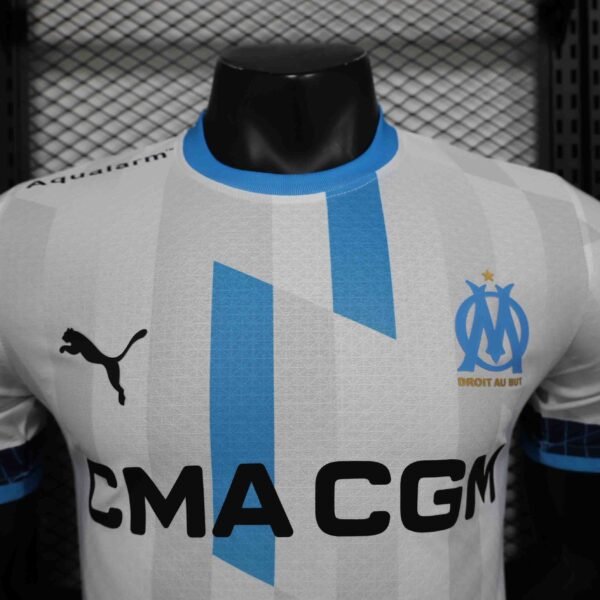 25a6a41f Olympique de Marseille 24/25 Home Player Version Jersey - S-2XL