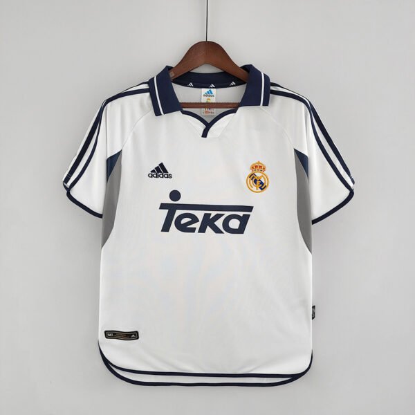 Real Madrid 2000/01 Home Retro Jersey S-2XL