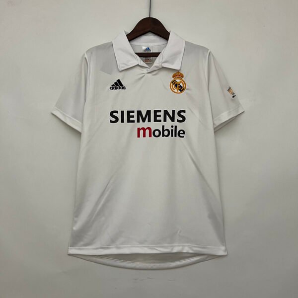 2c2581c5 Real Madrid 2002/03 Home Retro Jersey S-2XL