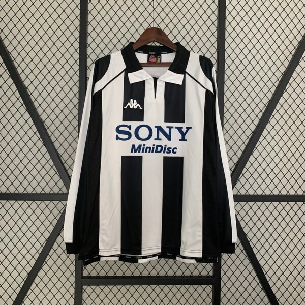 Juventus 1997/98 Home Retro Long Sleeve Jersey S-2XL