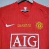 2d43eaab Manchester United 2007/08 Champions League version Home Retro Jersey S-2XL