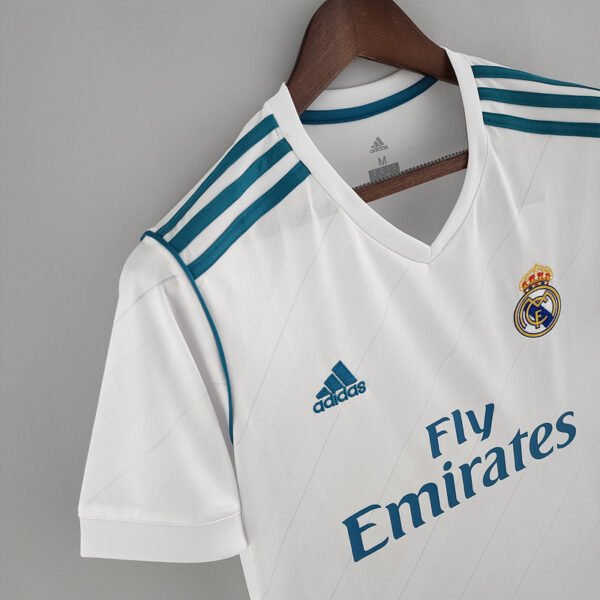 Real Madrid 2017/18 Home Retro Jersey S-2XL