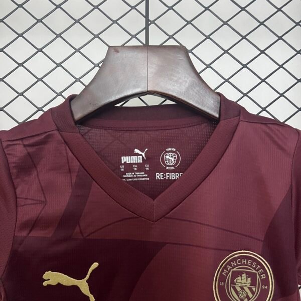Manchester City 24/25 Third away jersey (children's kit) 16-28
