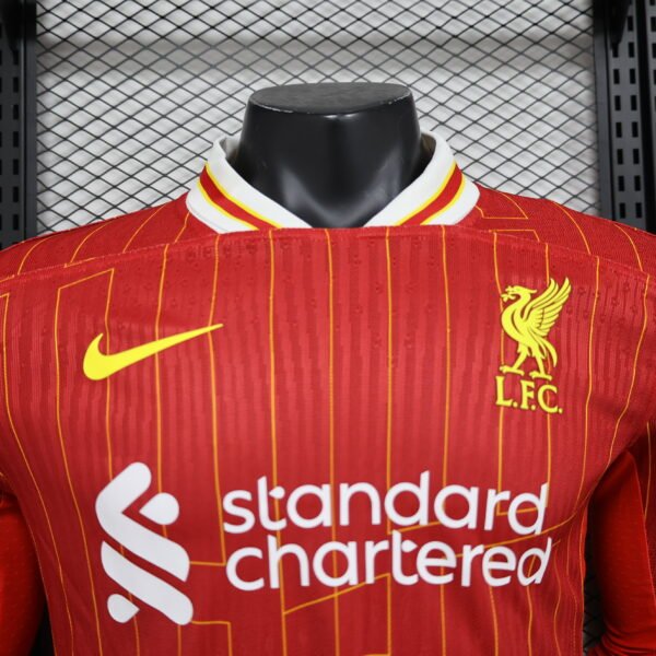 Liverpool 24/25 home long sleeved jersey (player version) S-2XL