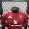 Manchester United 24/25 Home Long Sleeve Jersey - S-2XL