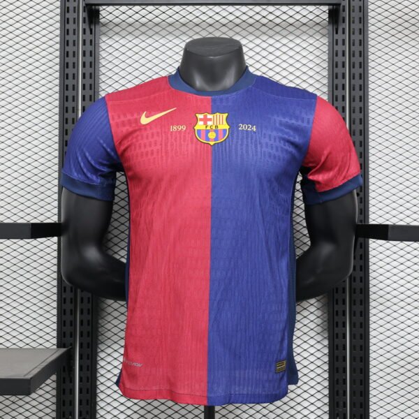 Barcelona 24/25 125th Anniversary Edition Jersey (Player Version) S-2XL